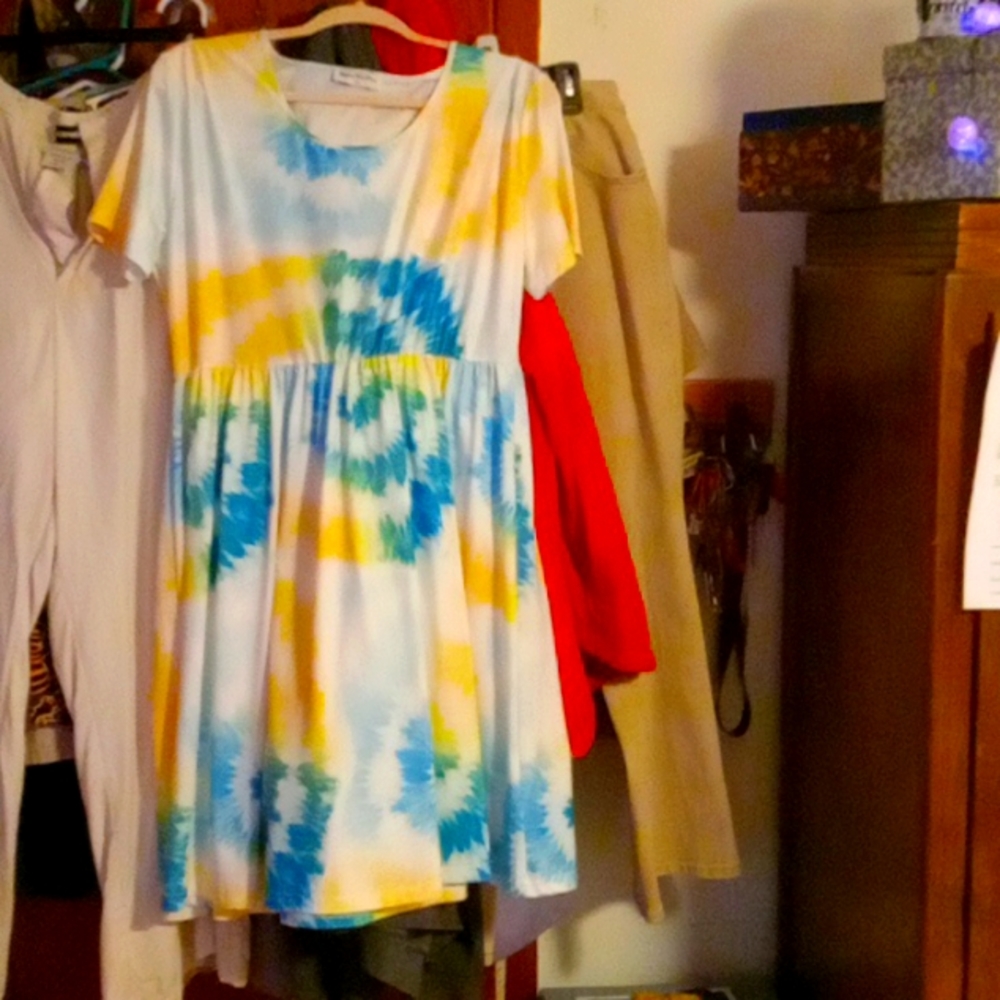 Tye Dye Summer Dress